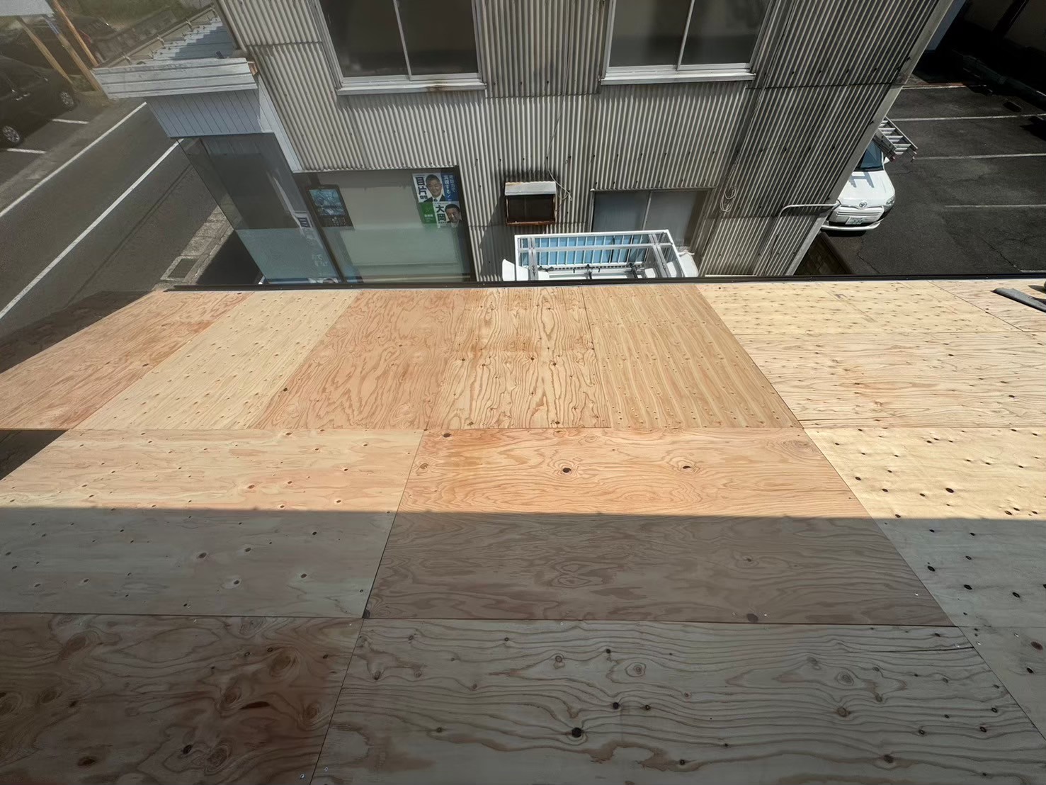 屋根カバー　雨樋交換 (8)